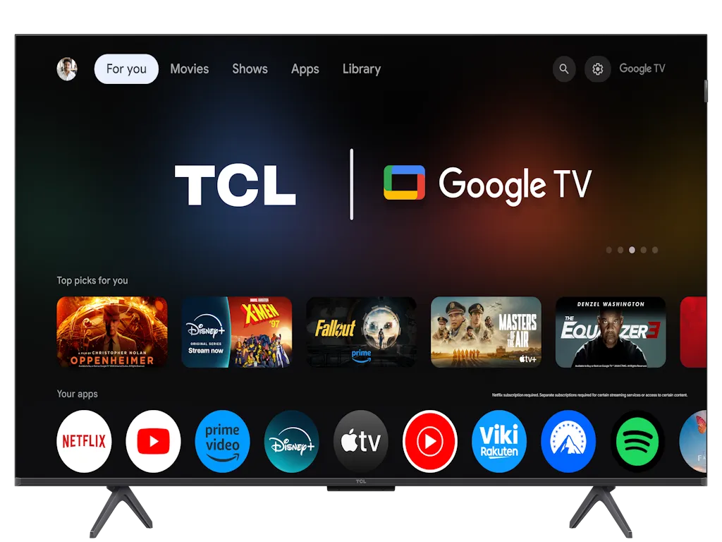 Televizor TCL 50C6K/MiniLED-QLED/50"/4K UHD/144Hz/Google TV/crna Slika 7