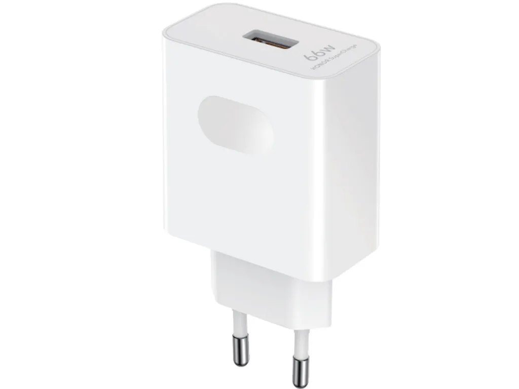 Honor Zidni punjac HONOR SuperCharge Power Adapter/66W/bela sa USB-C kablom (1m/6A) Slika 1