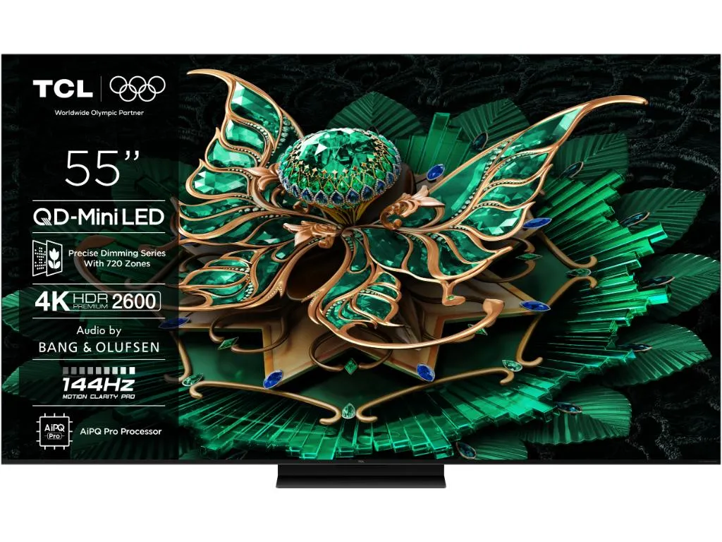Televizor TCL 55C7K/MiniLED-QLED/55"/4K UHD/144Hz/Google TV/crna Slika 9