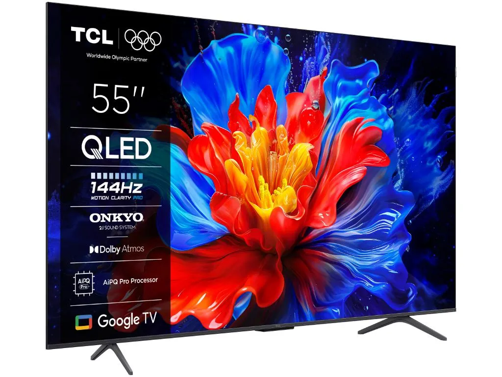 Televizor TCL 55P8K/QLED/55"/4K UHD/144Hz/Google TV/crna Slika 7