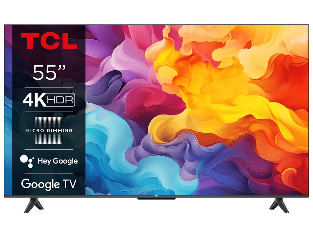 Televizor TCL 55V6B/LED/55"/4K HDR/60Hz/Google TV/crna Slika 1