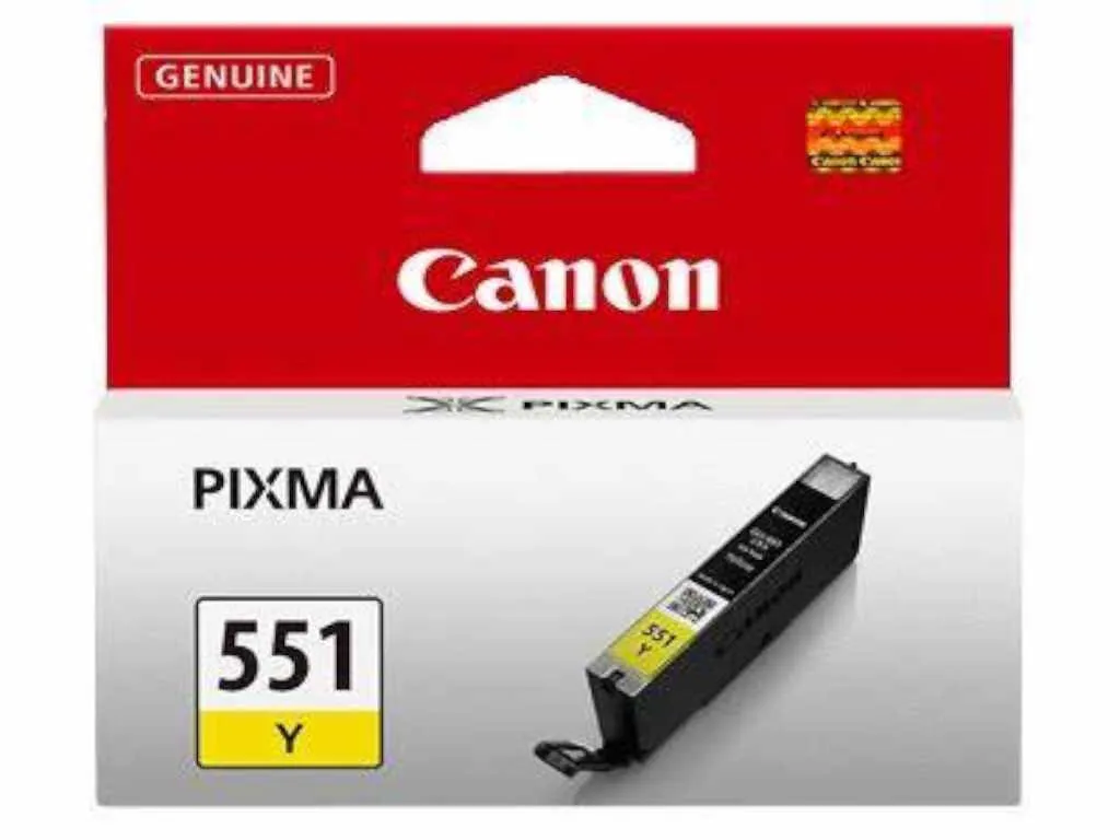 Canon Supplies Kertridž CANON CLI-551/žuta Slika 1