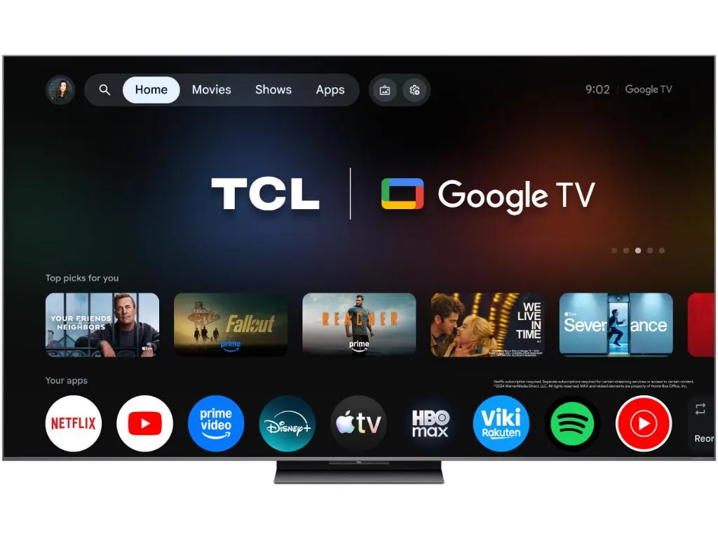 Televizor TCL 65C8L/LED/65"/4K UHD/144Hz/Google TV/crna Slika 6