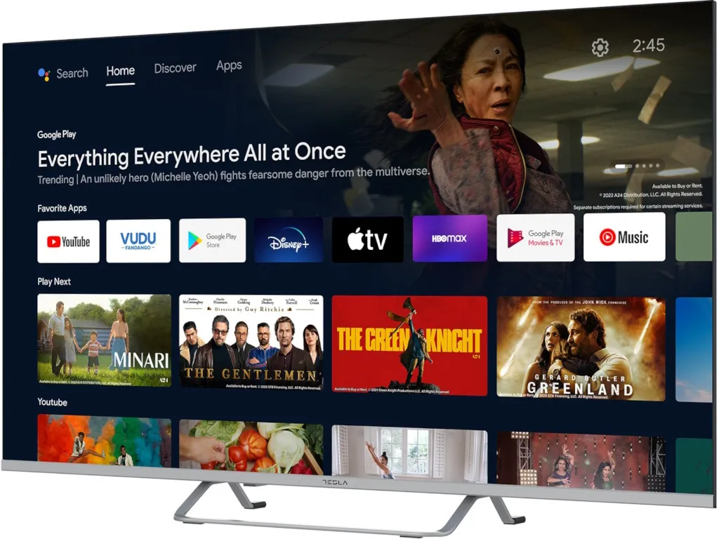 Tesla Televizor TESLA 65E635SUS/LED/65"/UHD/Smart/Android/siva/frameless Slika 5