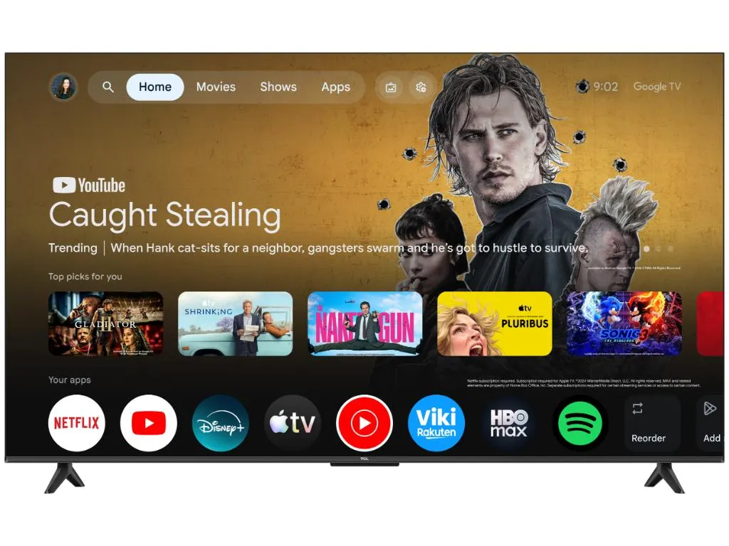 Televizor TCL 65P6L/LED/65"/4K UHD/60Hz/Google TV/crna Slika 6