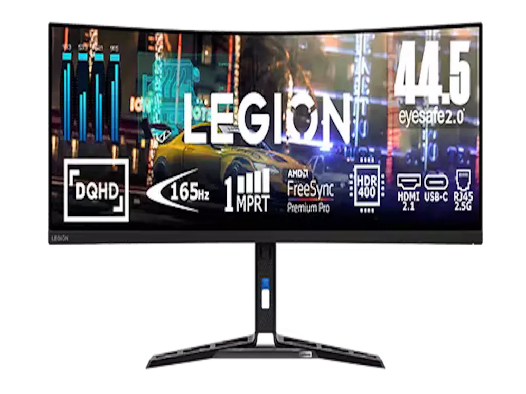 Monitor LENOVO Legion R45w-30 44.5"/5120x1440/VA/165Hz/1ms/tilt, swivel, height/4xUSB, 1xUSB-C/2x HD Slika 2
