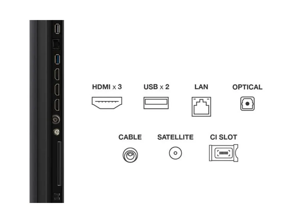 Televizor TCL 75C6KS/MiniLED-QLED/75"/4K UHD/60Hz/Google TV/crna Slika 2