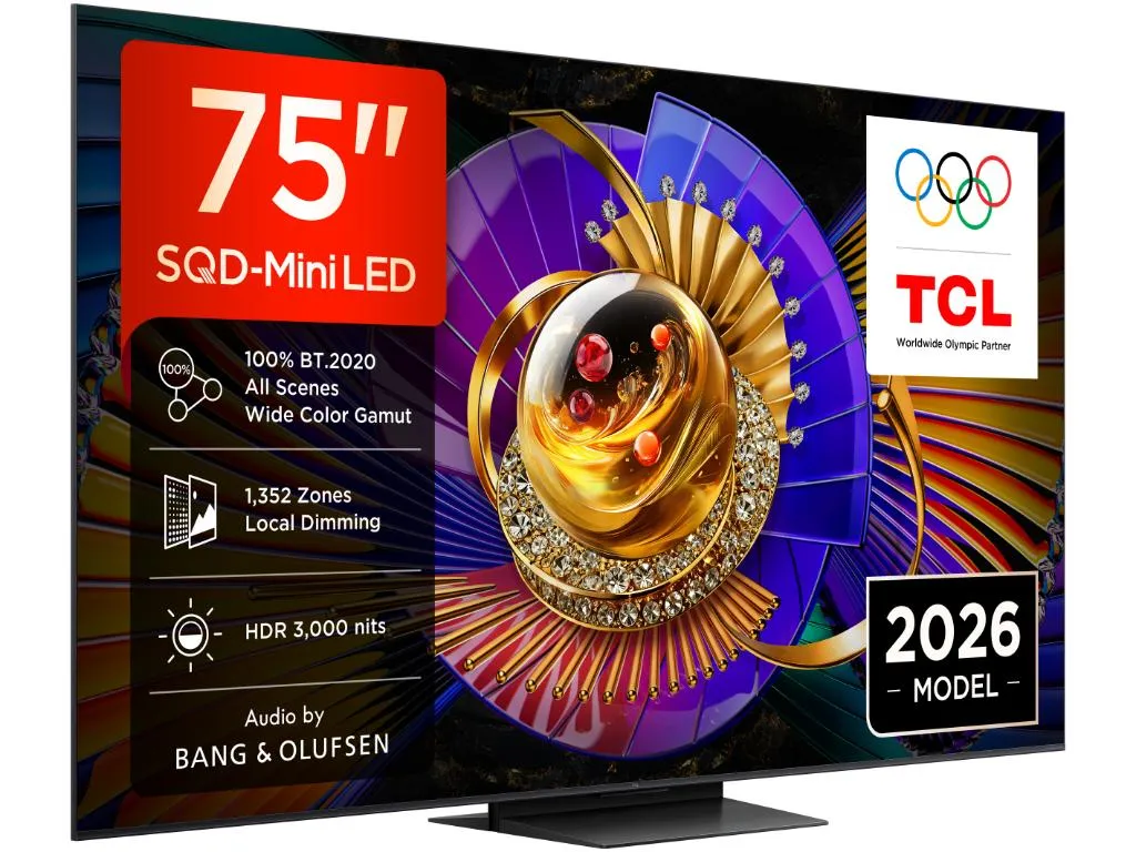 Televizor TCL 75C7L/SQD-MiniLED/75"/4K UHD/144Hz/Google TV/Bang&Olufsen/crna Slika 10