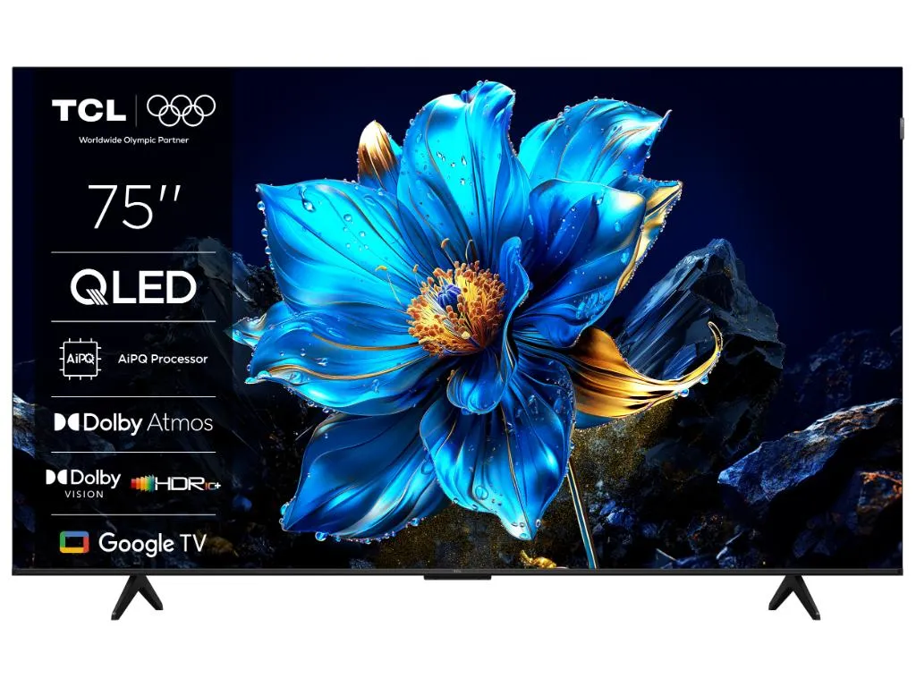 Televizor TCL 75P7K/QLED/75"/4K UHD/60Hz/Google TV/crna Slika 9