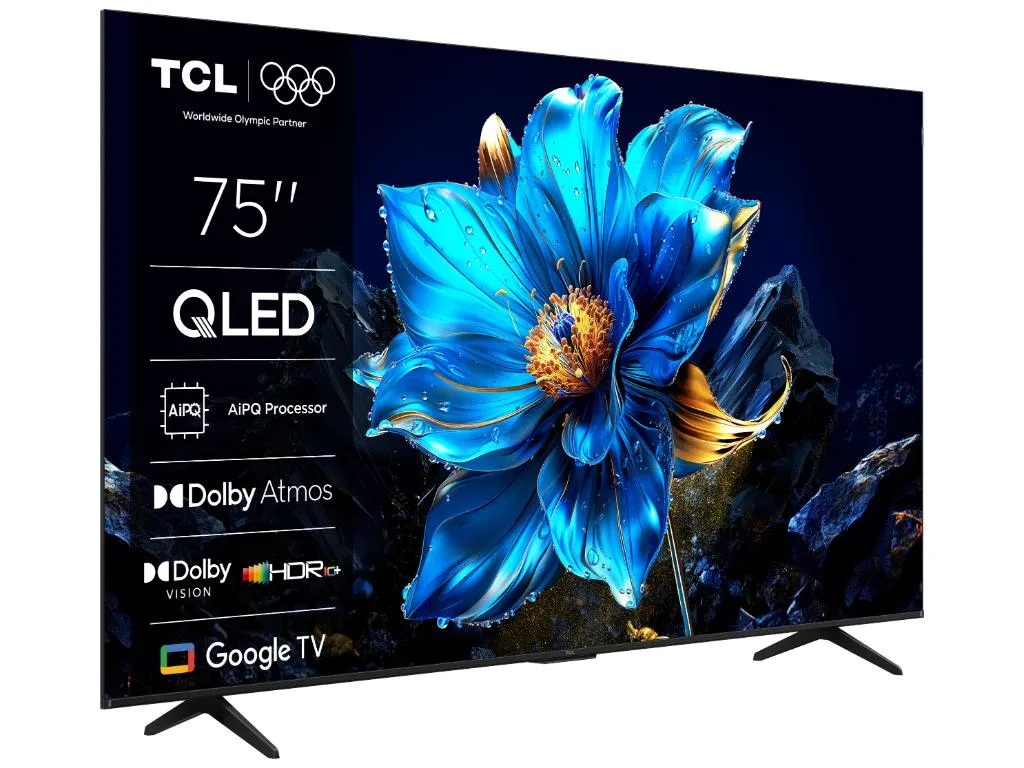 Televizor TCL 75P7K/QLED/75"/4K UHD/60Hz/Google TV/crna Slika 10