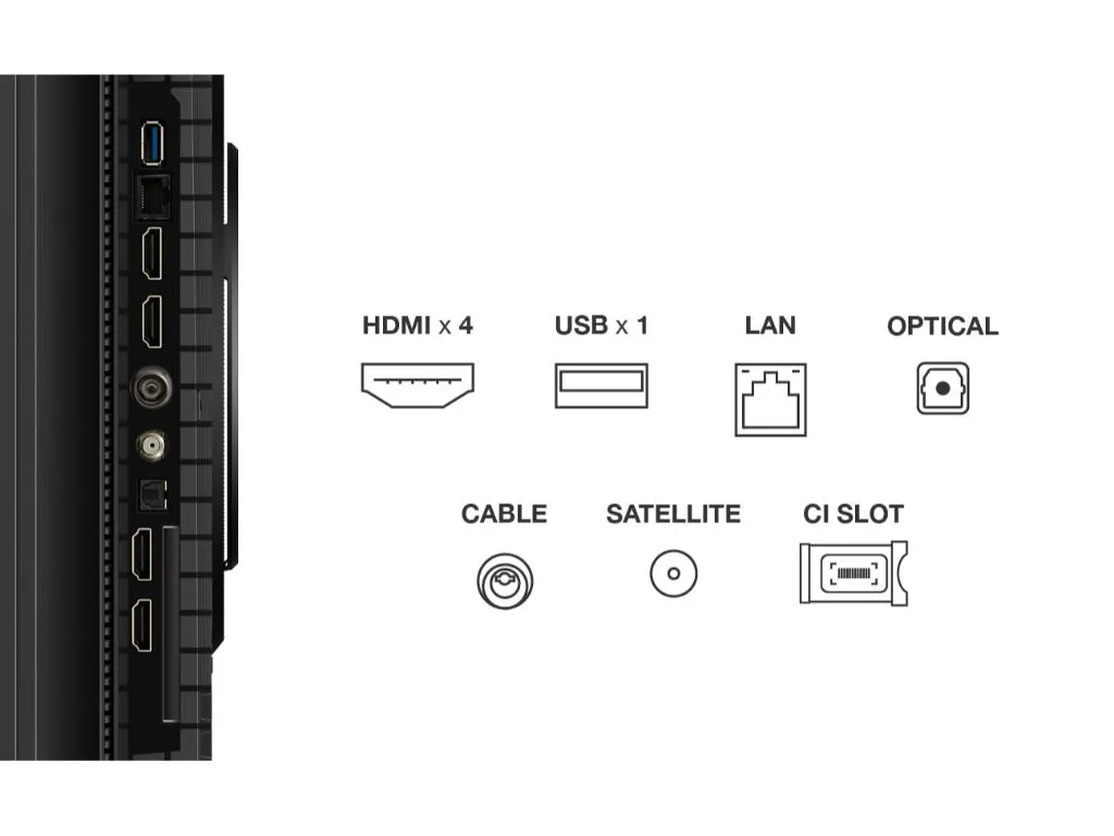 Televizor TCL 75P8K/QLED/75"/4K UHD/144Hz/Google TV/crna Slika 2