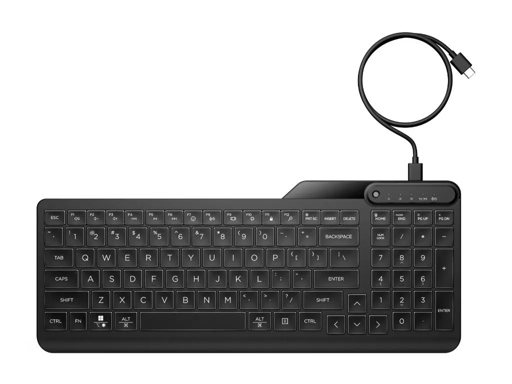 HP PSG Tastatura HP 400 backlight žicna/US/crna Slika 2