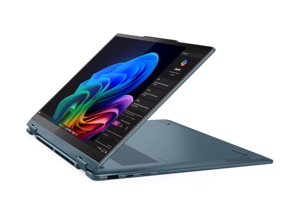 Lenovo Laptop LENOVO Yoga 7 2in1 14AKP10 DOS/14" WUXGA OLED/Ryzen AI 5-340/24GB/1TB/bklt srb/smaragd Slika 3