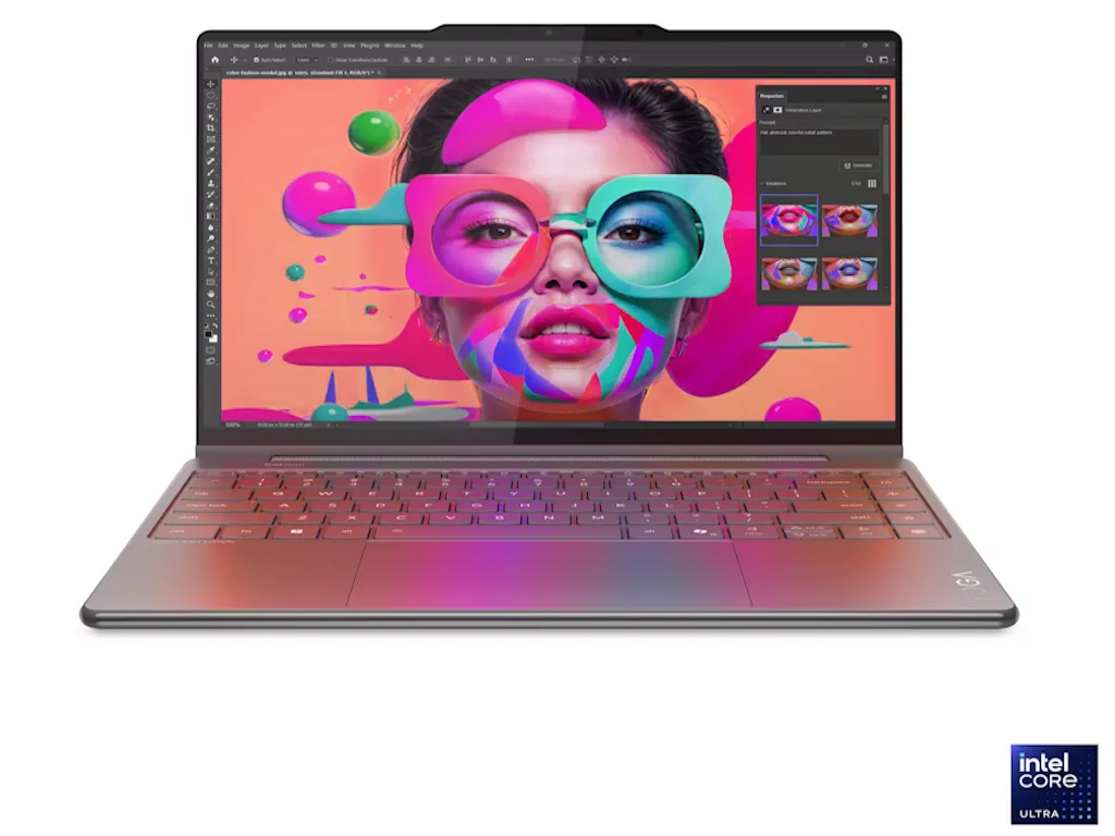 Laptop LENOVO Yoga 9 2in1 14ILL10 Win11 Pro/14" 2.8K OLED/U7-258V/32GB/1TB/FPR/BKLT SRB/siva Slika 5