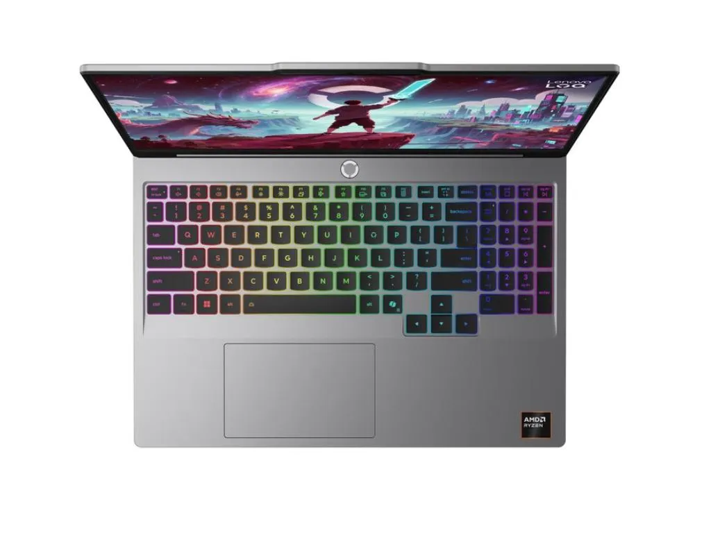 Laptop LENOVO LOQ 15AHP11 DOS/15.3" WUXGA/Ryzen 7-250/16GB/512GB/RTX5050/bklt srb/Siva Slika 4