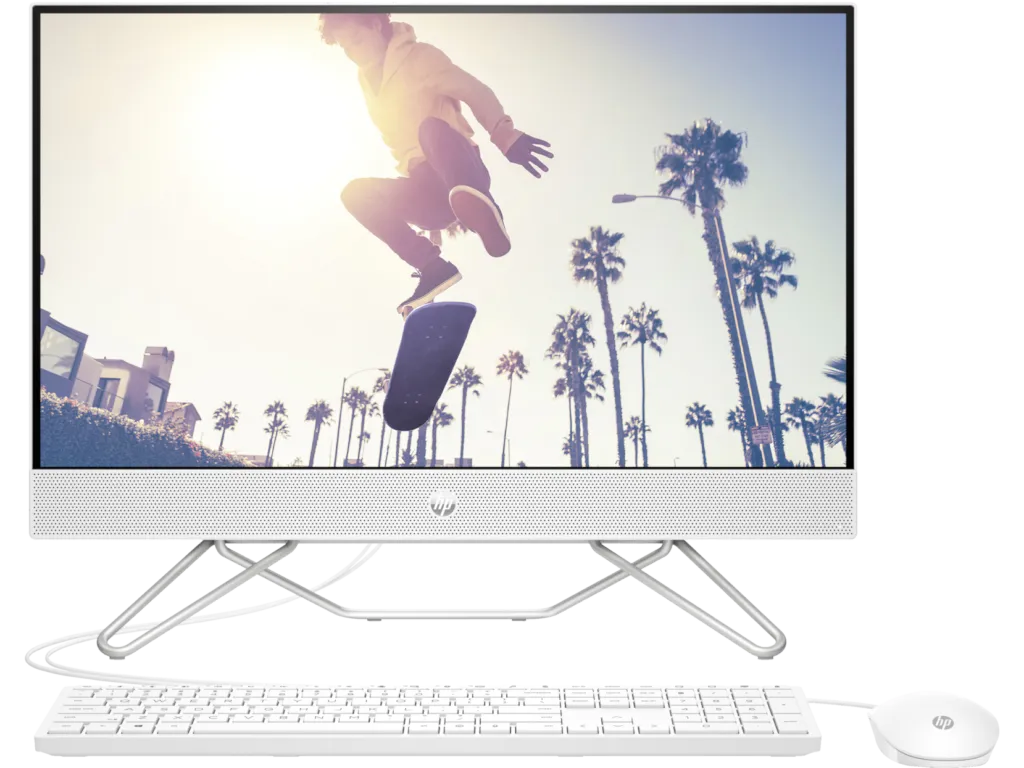 HP PSG Racunar HP 24-cb1073ny AiO/DOS/23.8" FHD AG VA/i3-1215U/8GB/512GB/WiFi/GLAN/bela Slika 2