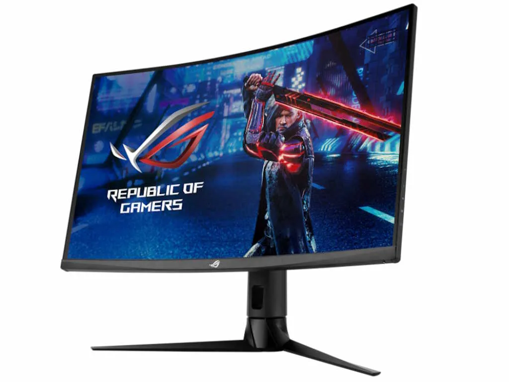 Monitor ASUS ROG XG32VC 32"/VA,zakrivljen/2560x1440/170Hz/1ms MPRT/HDMI,DP,USB/Gsync,freesync/visina Slika 4