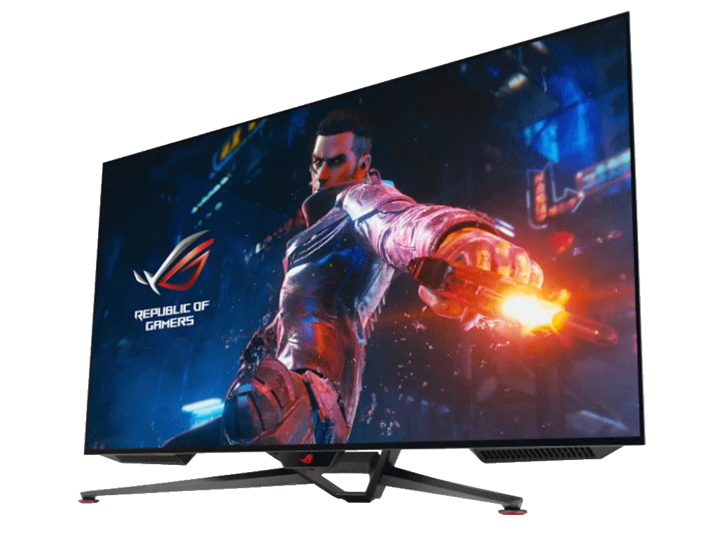 Asus Monitor ASUS ROG PG42UQ 41.5"/OLED/3840x2160/138Hz/0.1ms GtG/HDMIx4,DP,USB/Gsync/zvucnici/crna Slika 1