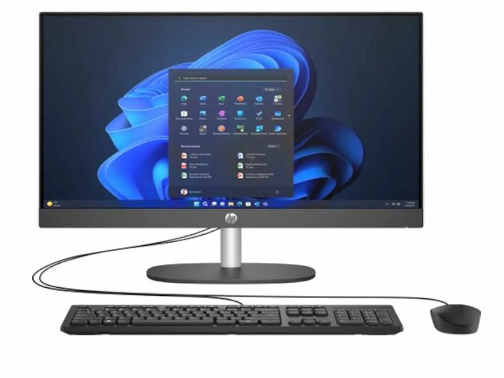 HP PSG Racunar HP 24-cr0000nh AiO/DOS/23.8" FHD AG IPS/Ryzen 7-7730U/16GB/512GB/WiFi/GLAN/EN/bela Slika 2