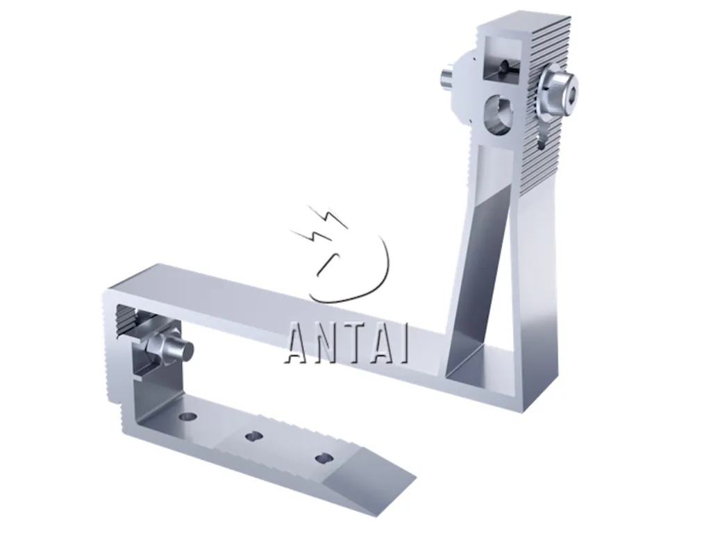 Konstrukcije za SE ANTAI za krovove od crepa, ALU kuka, set za 6 panela Slika 1