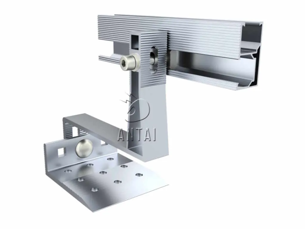 Konstrukcije za SE ANTAI za krovove od crepa, ALU kuka, set za 6 panela Slika 6