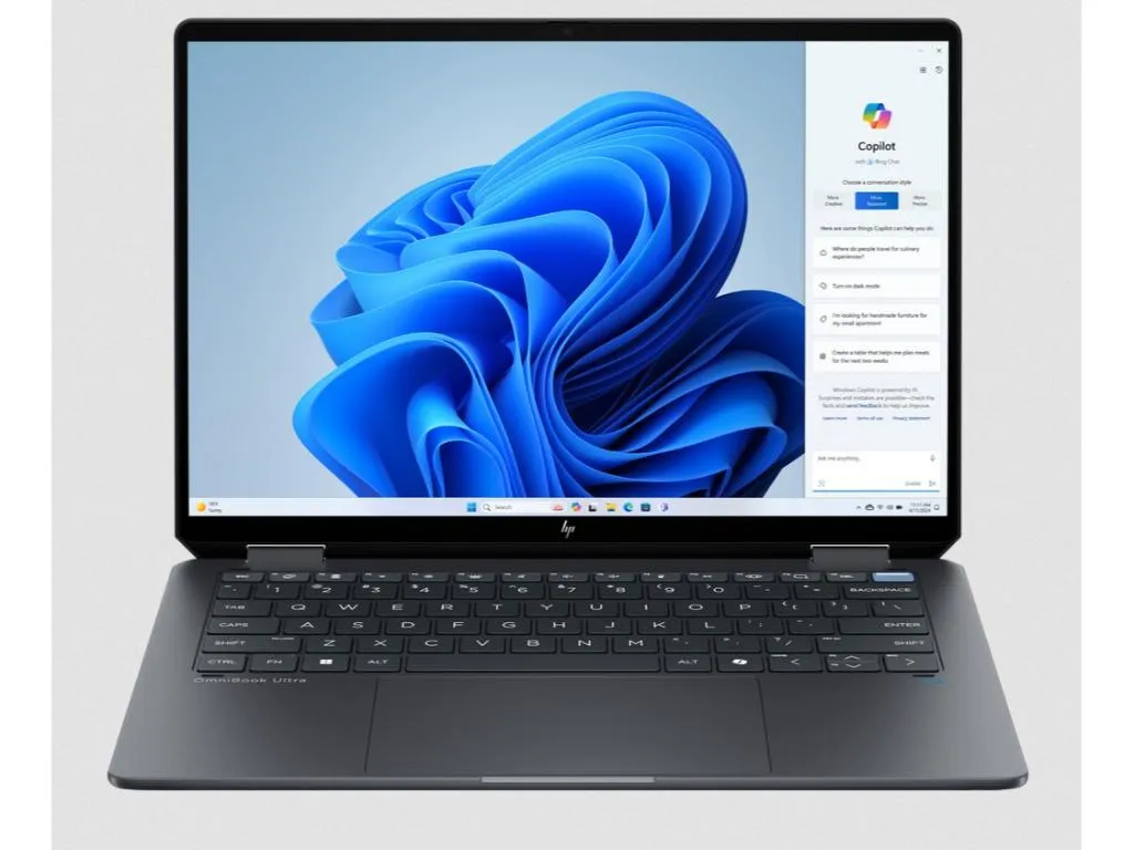 HP PSG Laptop HP OmniBook Ultra Flip 14-fh0003nm W11H/14"2.8K OLED Touch/U7 256V/16GB onboard/1TB/siva/3g Slika 5