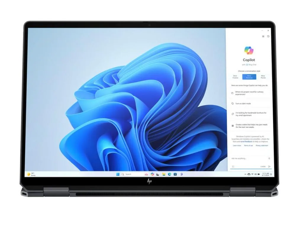 HP PSG Laptop HP OmniBook Ultra Flip 14-fh0003nm W11H/14"2.8K OLED Touch/U7 256V/16GB onboard/1TB/siva/3g Slika 6
