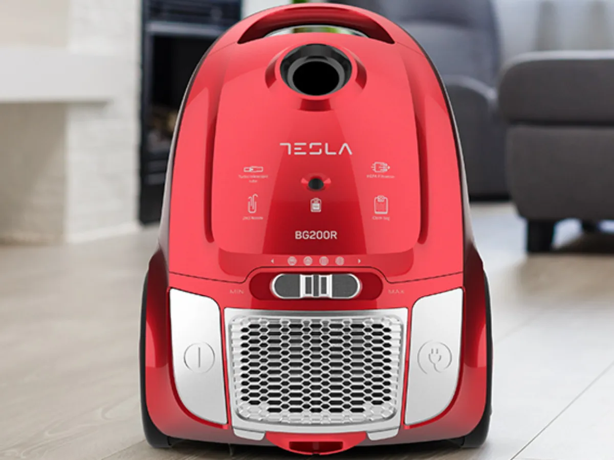 Tesla Usisivac TESLA BG200R/800W/sa kesom/2L/crvena Slika 3