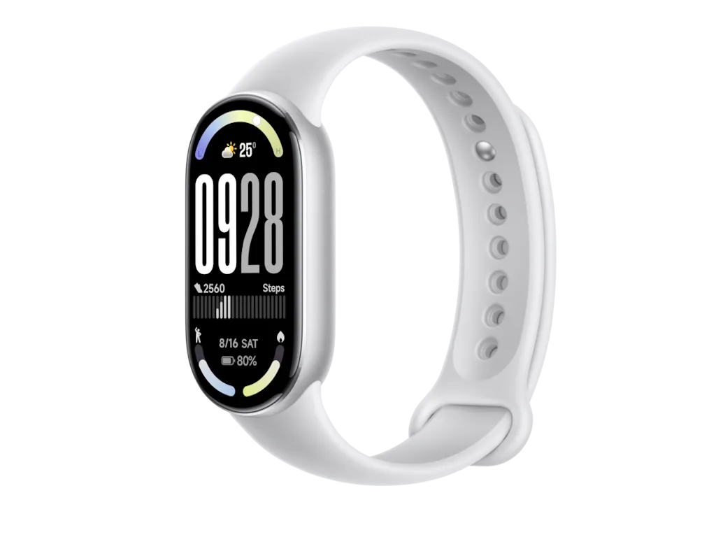 Pametna narukvica XIAOMI Smart Band 10 Srebrna Slika 2