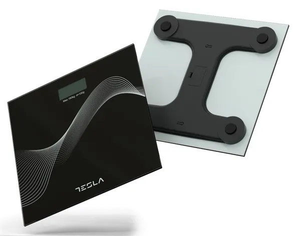 Tesla Telesna vaga TESLA BS102B 3-180kg/black Slika 1