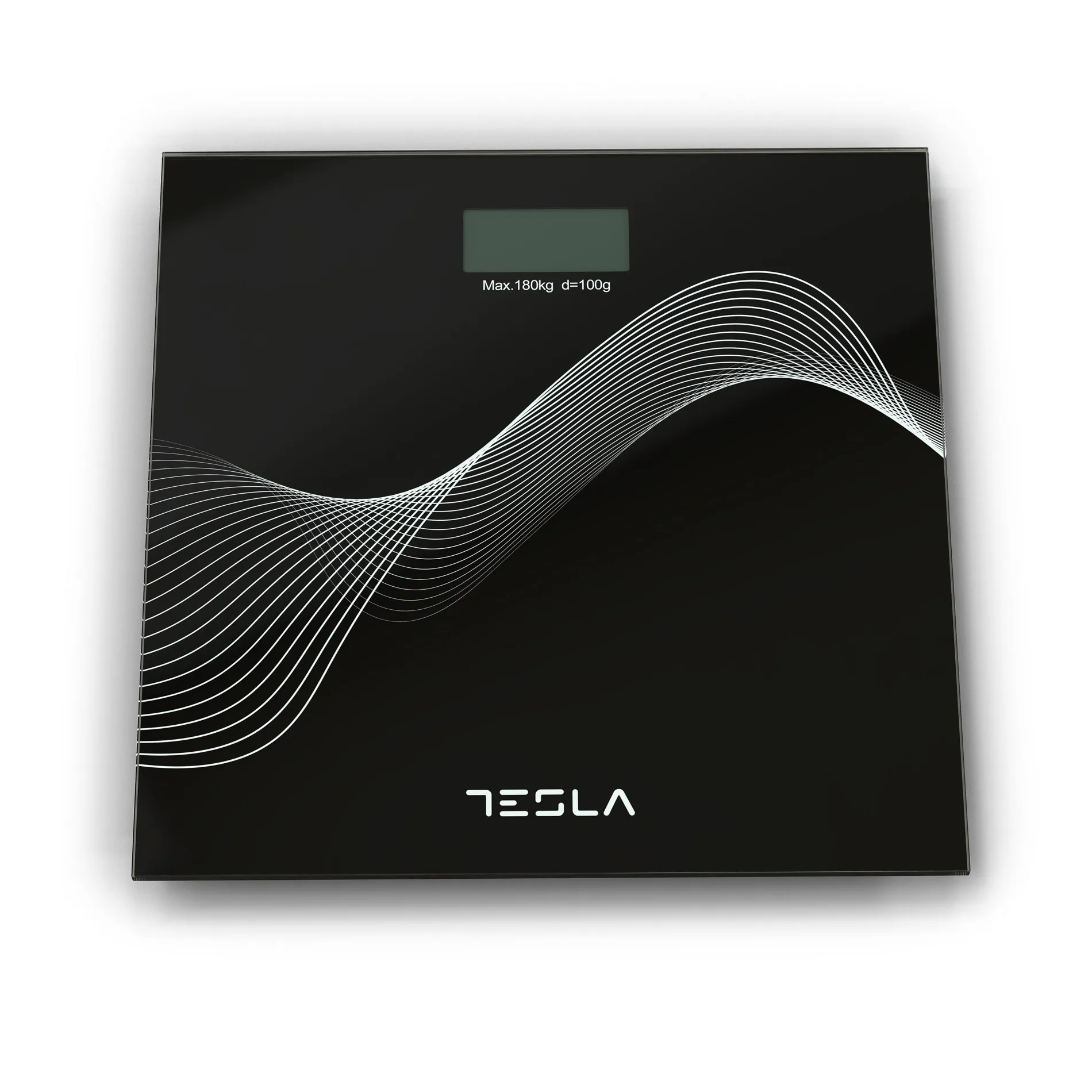 Tesla Telesna vaga TESLA BS102B 3-180kg/black Slika 2