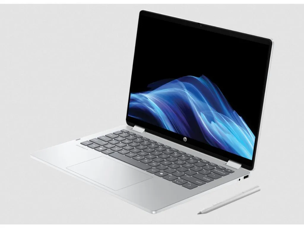 HP PSG Laptop HP OmniBook 5 Flip 14-fp0030nn DOS/14"WUXGA Touch/Core 7 150U/16GB onboard/512GB/srebrna/3g Slika 4