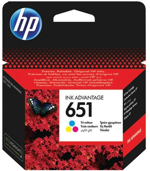 HP Supplies Kertridž HP 651/tri boje Slika 1