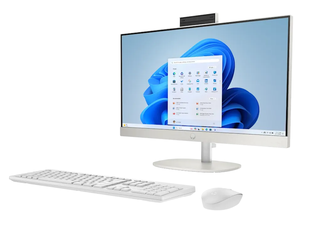 HP PSG Racunar HP 24-cr2003ny AiO/DOS/23.8" FHD AG IPS Touch/Core U5-225U/32GB/2TB/WiFi/GLAN/bela Slika 1