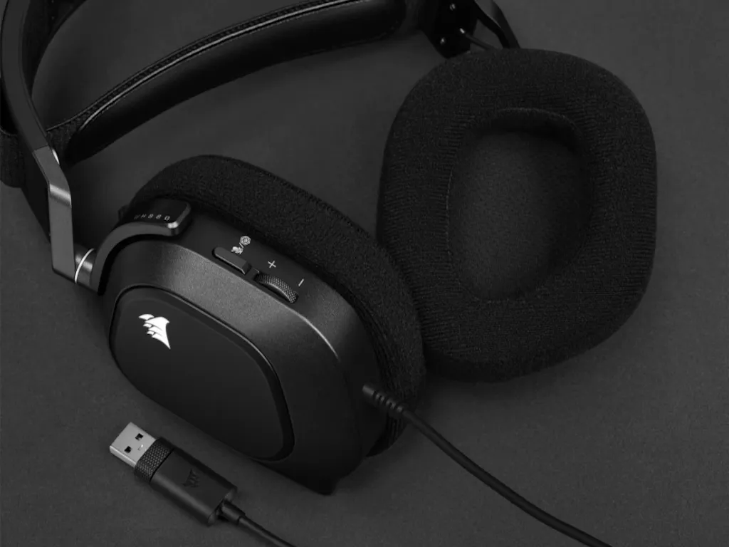 Corsair Slušalice HS80 žicne/CA-9011237-EU/USB/crna Slika 1