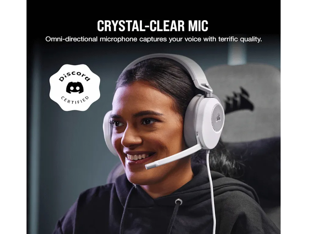 Slušalice CORSAIR HS65 SURROUND ŽICNE/CA-9011271-EU/bela Slika 3