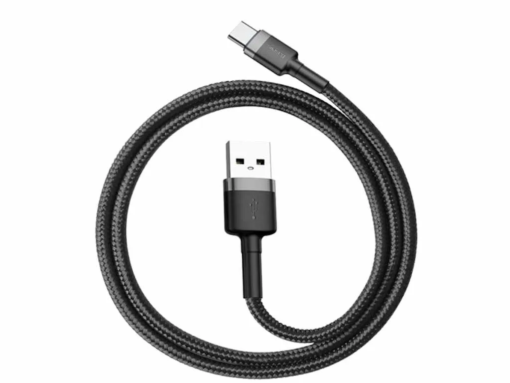 Baseus Kabl BASEUS Cafule/USB To Type-C/3A/0.5m/crna Slika 1