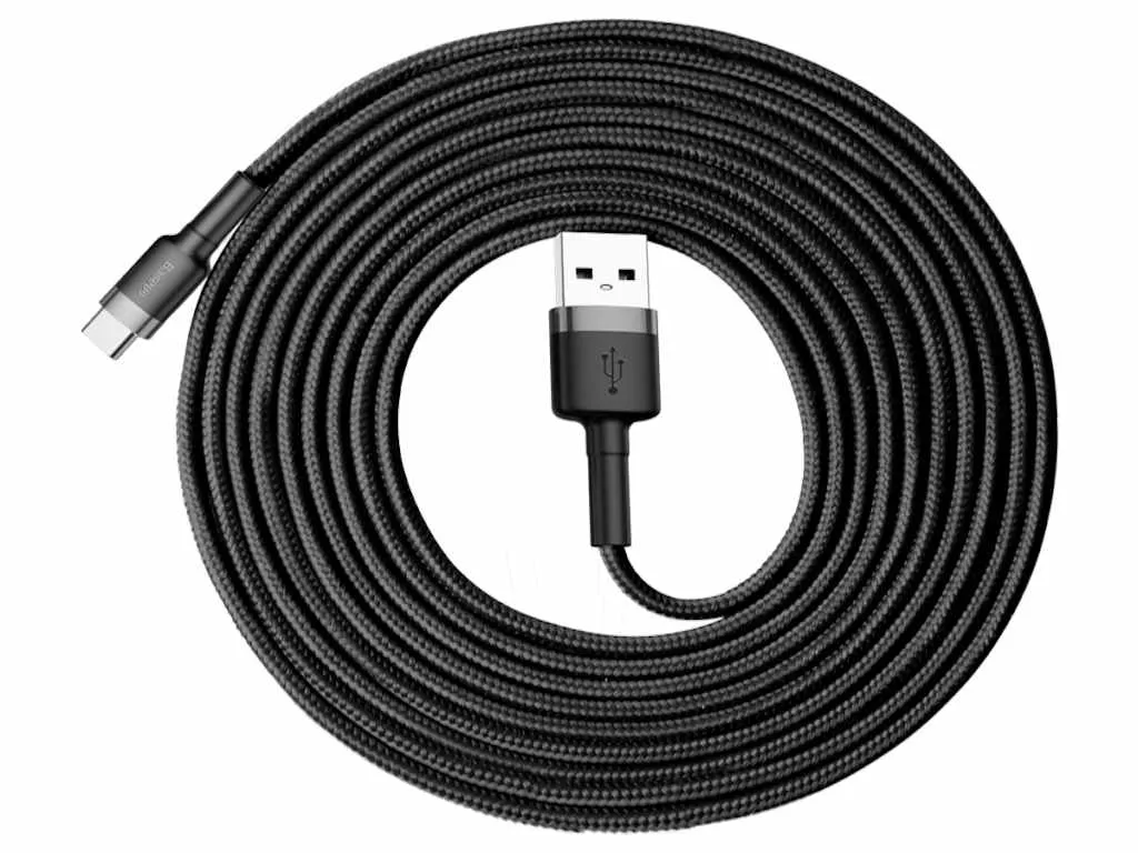 Baseus Kabl BASEUS Cafule/USB to Type-C/3m/sivo-crna Slika 1