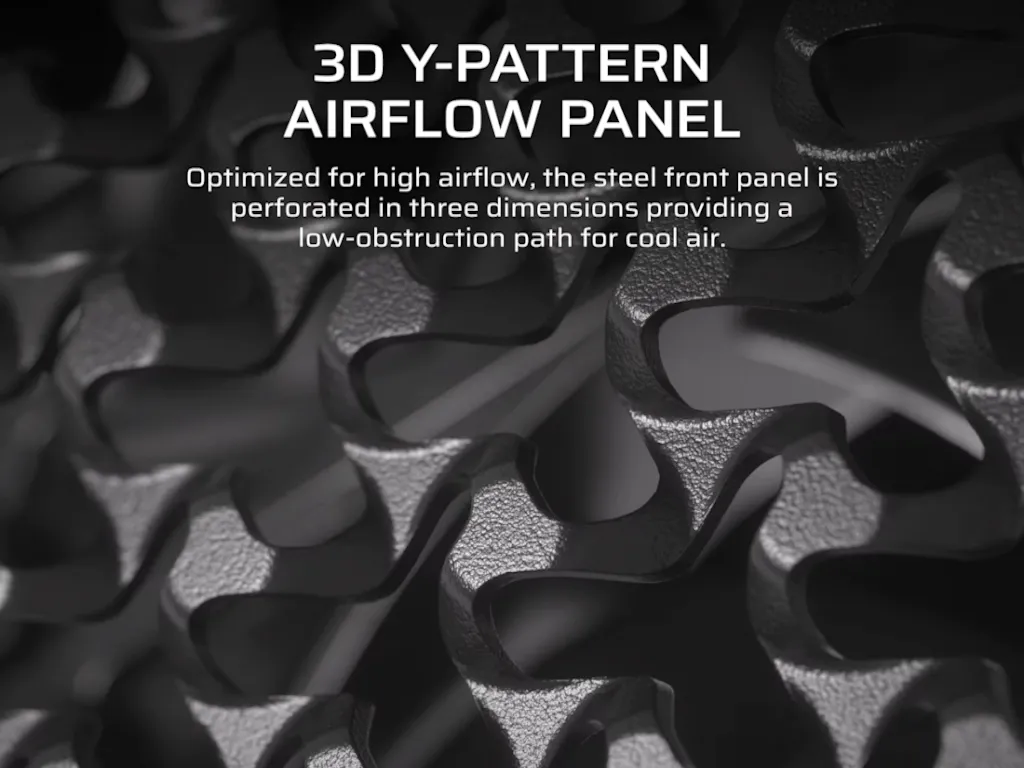 Corsair Kucište CORSAIR FRAME 4000D RS ARGB Mid-Tower/ATX/kaljeno staklo/bez napajanja/crna Slika 6