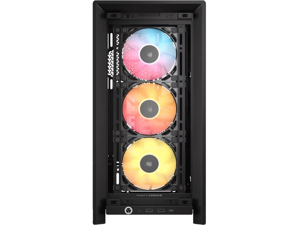 Corsair Kucište CORSAIR FRAME 4000D RS ARGB Mid-Tower/ATX/kaljeno staklo/bez napajanja/crna Slika 9