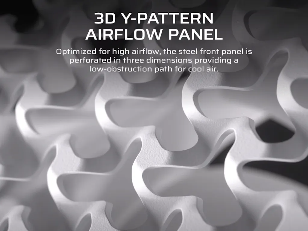 Corsair Kucište CORSAIR FRAME 4000D RS Mid-Tower/ATX/kaljeno staklo/bez napajanja/bela Slika 8