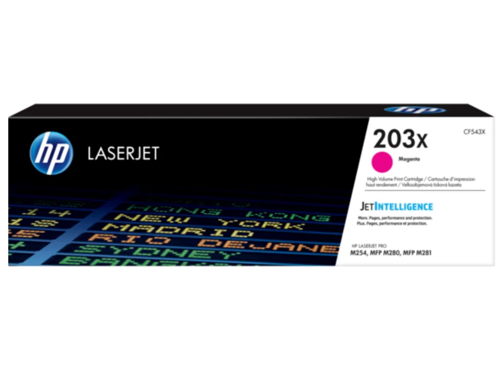 HP Supplies Toner HP 203X/crvena Slika 1