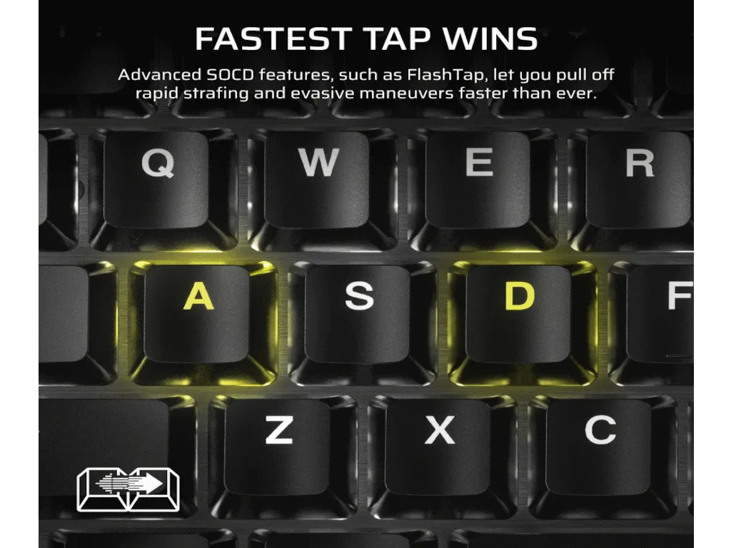 Corsair Tastatura CORSAIR 570 PRO TKL žicna/mehanicka/CH-911911G-NA/RGB LED/gaming/crna Slika 14