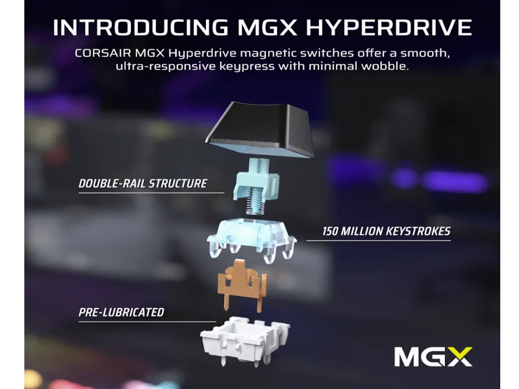 Corsair Tastatura CORSAIR 570 PRO TKL žicna/mehanicka/CH-911911G-NA/RGB LED/gaming/crna Slika 8