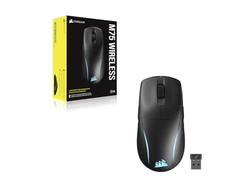 Miš CORSAIR M75 bežicni/CH-931D010-EU/RGB/gaming/crna Slika 2