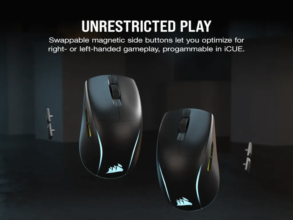 Miš CORSAIR M75 bežicni/CH-931D010-EU/RGB/gaming/crna Slika 4