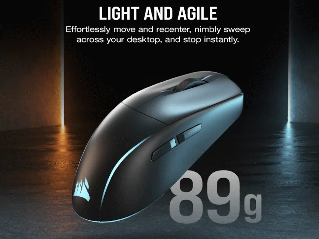 Miš CORSAIR M75 bežicni/CH-931D010-EU/RGB/gaming/crna Slika 7