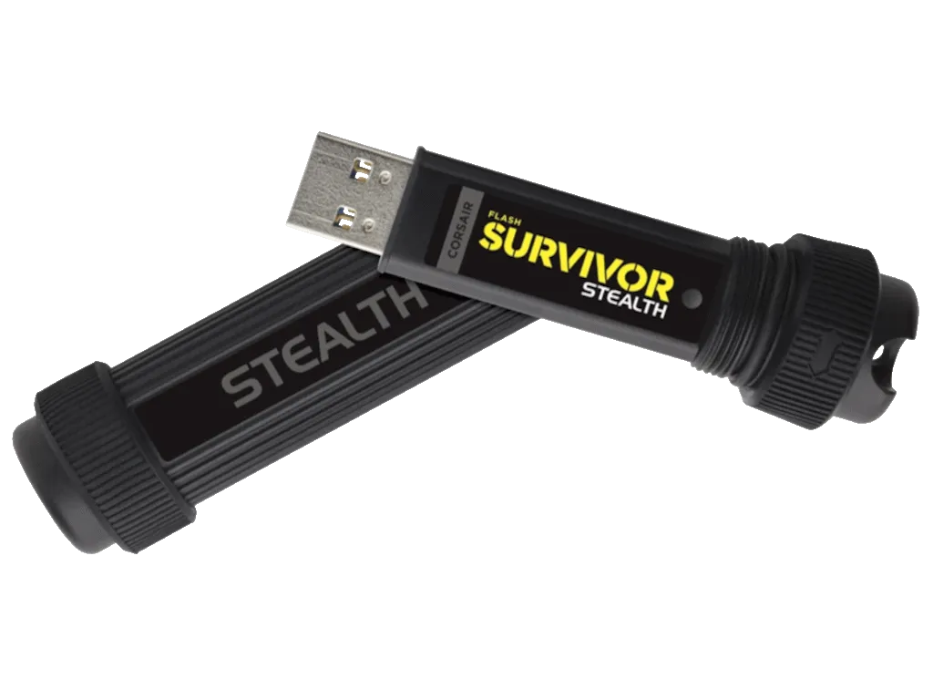 Corsair USB memorija CORSAIR SURVIVOR STEALTH 512GB/USB 3.0/crna Slika 2