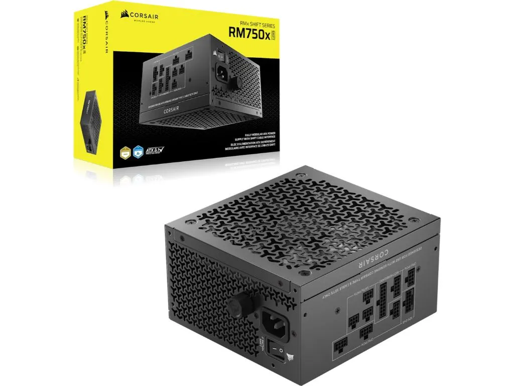 Napajanje CORSAIR RM750x SHIFT 750W/ATX 3.1/PCIe 5.1/80+GOLD/modularno/crna Slika 2