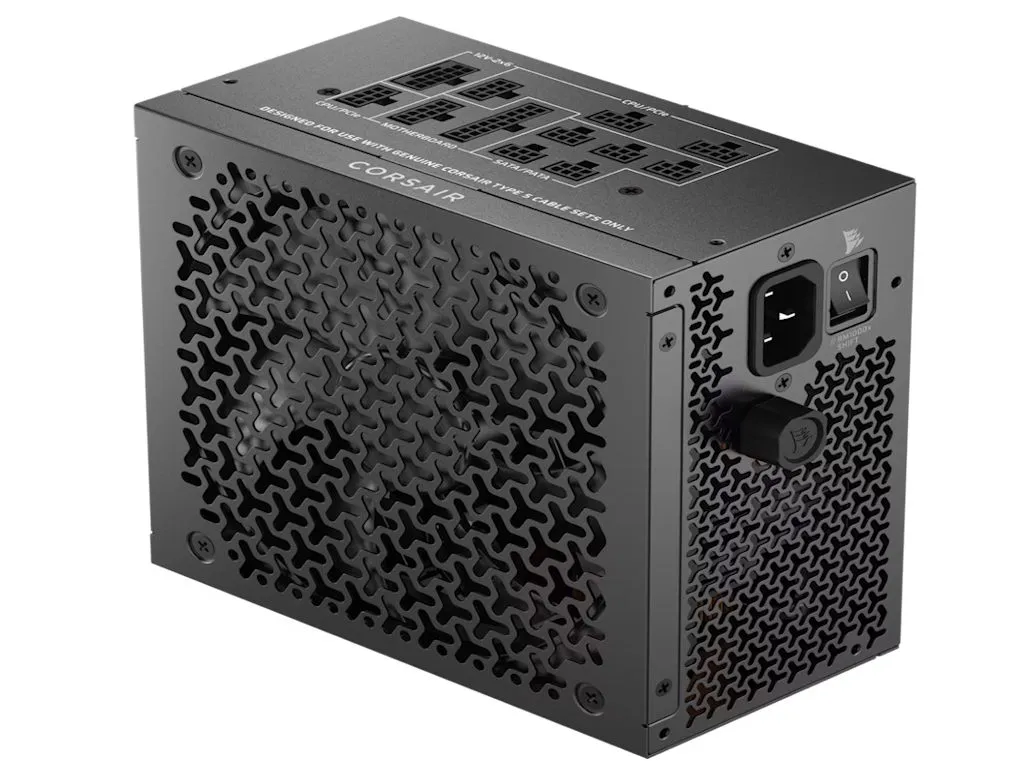 Napajanje CORSAIR SHIFT/ RM1000x Shift/1000W/modularno ATX 3.1/PCIe 5.1/gold/crna Slika 1